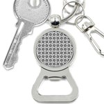 Ellipse Pattern Ellipse Dot Pattern Bottle Opener Key Chains Front