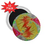 Fractal Artwork Fractal Artwork 2.25  Magnets (10 pack)  Front