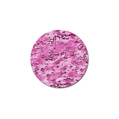 Pink Camouflage Army Military Girl Golf Ball Marker (4 Pack) by snek