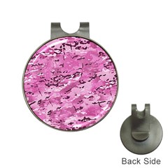 Pink Camouflage Army Military Girl Hat Clips With Golf Markers by snek