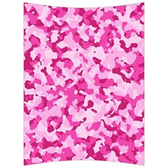 Standard Pink Camouflage Army Military Girl Funny Pattern Back Support Cushion by snek