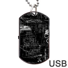 Grunde Dog Tag Usb Flash (one Side) by LalaChandra