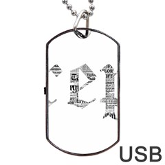Taylor Swift Dog Tag Usb Flash (one Side) by taylorswift