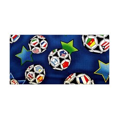Textile Football Soccer Fabric Yoga Headband by Pakrebo