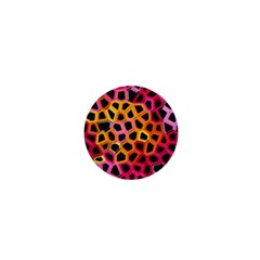 Mosaic Structure Pattern Background 1  Mini Buttons by Pakrebo