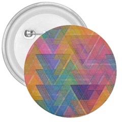 Triangle Pattern Mosaic Shape 3  Buttons by Pakrebo