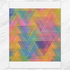 Triangle Pattern Mosaic Shape Canvas 18  X 24  by Pakrebo