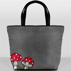 Mushroom Season Bucket Bag by WensdaiAmbrose
