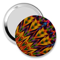 Background Abstract Texture Chevron 3  Handbag Mirrors by Mariart