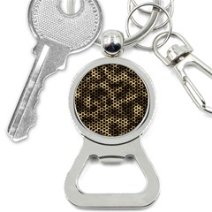 Honeycomb Beehive Nature Bottle Opener Key Chains by Mariart