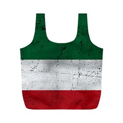 Flag Patriote Quebec Patriot Red Green White Grunge Separatism Full Print Recycle Bag (m) by Quebec