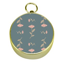 Florets In Grey Gold Compasses by WensdaiAmbrose