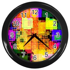 Too Square, Don t Care  Wall Clock (black) by WensdaiAmbrose