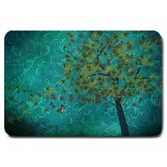 Tree In The Wind Large Doormat  by WensdaiAmbrose