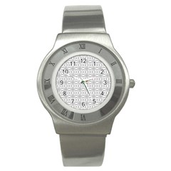 Ní Neart Go Cur Le Chéile Stainless Steel Watch by WensdaiAmbrose