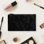 Hypnotic Black And White Cosmetic Bag (Small) Front