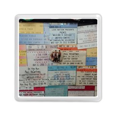 Concert Memorabilia  Memory Card Reader (square) by StarvingArtisan
