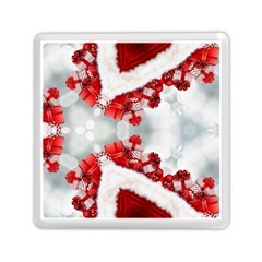Christmas Background Tile Gifts Memory Card Reader (square) by Pakrebo