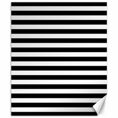 Black Stripes Canvas 8  X 10  by snowwhitegirl