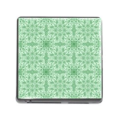 Ornamental Green Memory Card Reader (square 5 Slot) by snowwhitegirl