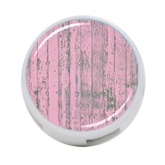 Old Pink Wood Wall 4-port Usb Hub (one Side) by snowwhitegirl