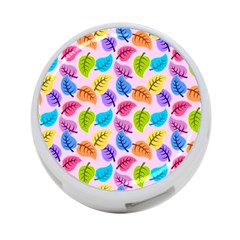 Colorful Leaves 4-port Usb Hub (two Sides) by snowwhitegirl