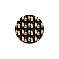 Victorian Skeleton Black Golf Ball Marker (10 Pack) by snowwhitegirl