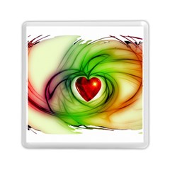 Heart Love Luck Abstract Memory Card Reader (square) by Pakrebo