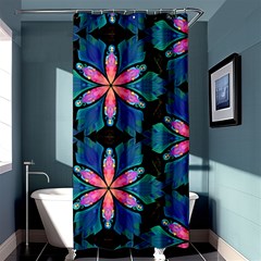 Ornament Digital Color Colorful Shower Curtain 36  X 72  (stall)  by Pakrebo