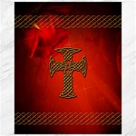 Wonderful Celtic Cross On Vintage Background Canvas 16  x 20  15.75 x19.29  Canvas - 1