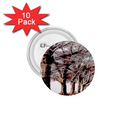 Autumn Fractal Forest Background 1 75  Buttons (10 Pack) by Sudhe