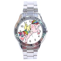 Unicorn Arociris Raimbow Magic Stainless Steel Analogue Watch by Sudhe