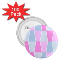 Geometric Pattern Design Pastels 1 75  Buttons (100 Pack)  by Sudhe