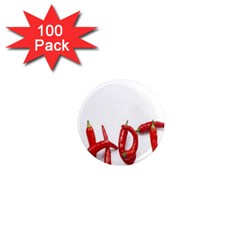 Hot 1  Mini Magnets (100 Pack)  by Sudhe