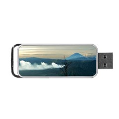Bromo Caldera De Tenegger  Indonesia Portable Usb Flash (one Side) by Sudhe