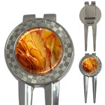 Flowers Leaves Leaf Floral Summer 3-in-1 Golf Divots Front