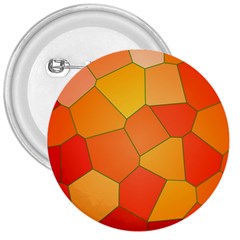 Background Pattern Of Orange Mosaic 3  Buttons by Sudhe