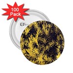Artistic Yellow Background 2.25  Buttons (100 pack)  Front
