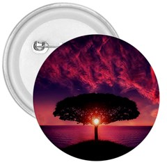 Flight Landscape Nature Sky 3  Buttons by Sudhe