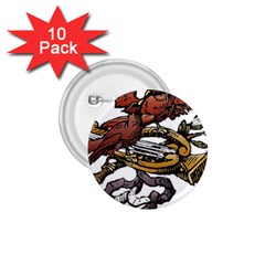 Transparent Background Bird 1 75  Buttons (10 Pack) by Sudhe