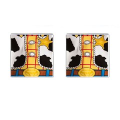 Woody Toy Story Cufflinks (square) by Sudhe