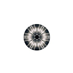 Abstract Fractal Pattern Lines 1  Mini Buttons by Pakrebo