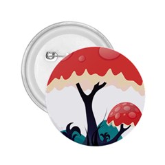 Tree Art Trunk Artwork Cartoon 2 25  Buttons by Sudhe
