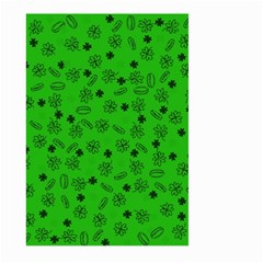 St Patricks Day Pattern Large Garden Flag (two Sides) by Valentinaart