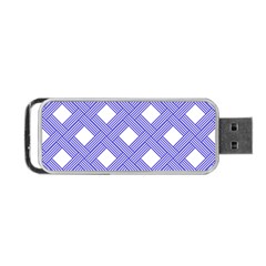Textile Cross Seamless Pattern Portable Usb Flash (one Side) by Pakrebo