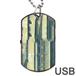 Illustrations Texture Abstract Buildings Dog Tag USB Flash (Two Sides) Front