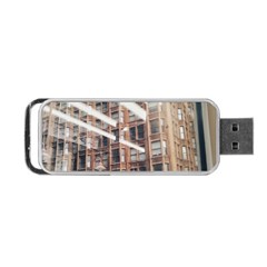 Chicago L Morning Commute Portable Usb Flash (two Sides) by Riverwoman