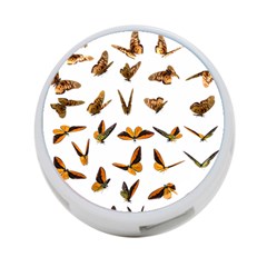 Butterfly Butterflies Insect Swarm 4-port Usb Hub (two Sides) by Pakrebo
