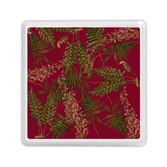 Fern Red Memory Card Reader (square) by snowwhitegirl