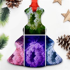 Closing Queen Annes Lace Collage (horizontal) Ornament (christmas Tree)  by okhismakingart